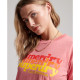 Superdry Γυναικεία κοντομάνικη μπλούζα Vintage Scripted Infill T-Shirt